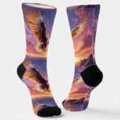 Bright Socks RANDOPIX Flying Eagle 0039516 Sokken (Gebogen)