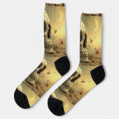 Bright Socks Skull Pics 0037642 Sokken (Links)