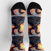 Bright Socks UNISEX Rock Dragon 0040761 Sokken (Top)