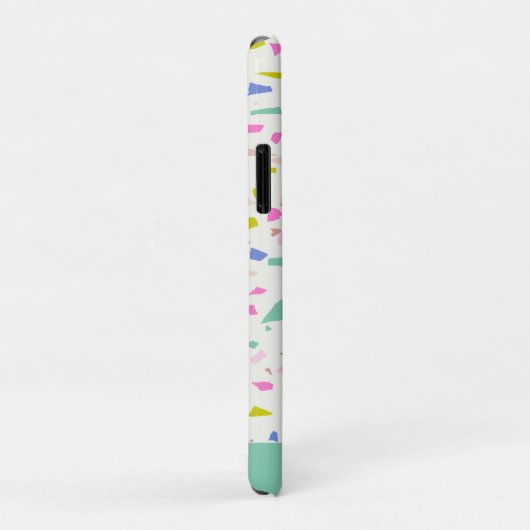 Bright speelfragment Terrazzo, persoonlijk Case-Mate iPhone Case (Achterkant/rechts)