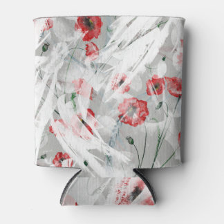 Bright Splash Red Poppy Waterverf Blikjeskoeler