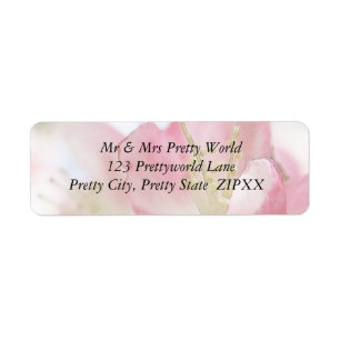 Bright Spring Apple Blossom Etiket