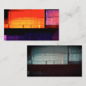 Bright Square Design Visitekaartje (Voorkant / Achterkant)