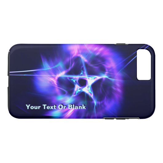 Bright Star Fractal Case-Mate iPhone Case (Achterkant (Horizontaal))