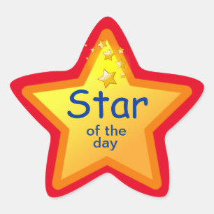 Bright Star of the Day Stickers pour les étudiants