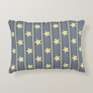 Bright Star Striped Accent Kussen