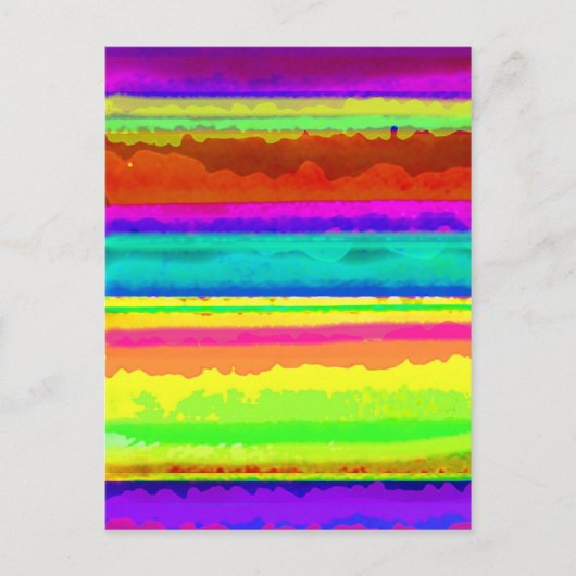 Bright Stripe Briefkaart (Voorkant)