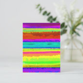 Bright Stripe Briefkaart (Staand voorkant)