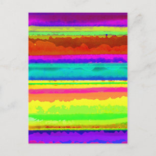 Bright Stripe Briefkaart