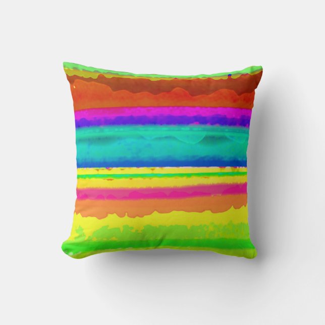 Bright Stripe Kussen (Voorkant)