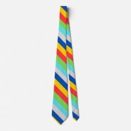 Bright Stripe Necktie Stropdas