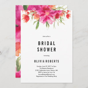 Bright Summer Bridal Show Invitation