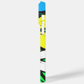  Bright Summer Flowers Blue Yellow en Green Case-Mate iPhone Case (Achterkant / Links)