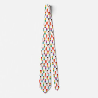 Bright Summer Popsicle Pattern Stropdas