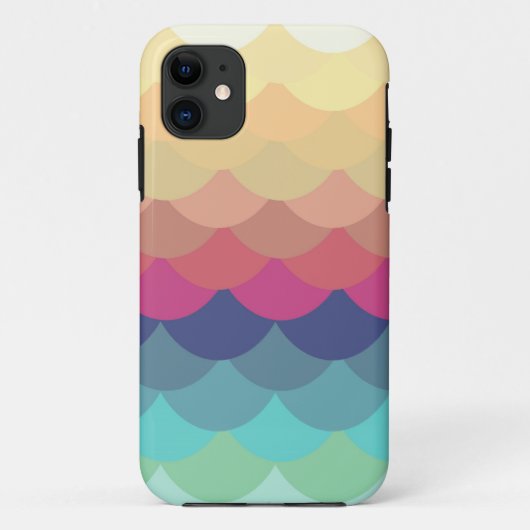Bright Summer Scallop Pattern iphone 5 Case-Mate iPhone Case (Achterkant)
