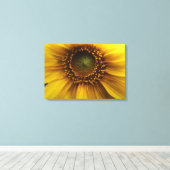 Bright Sun Canvas Afdruk (Insitu (Houten vloer))