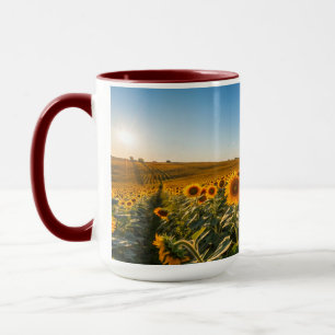 Bright Sunflower Mug - Joyeux cadeau Floral