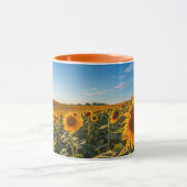 Bright Sunflower Mug - Joyeux cadeau Floral (Centre)