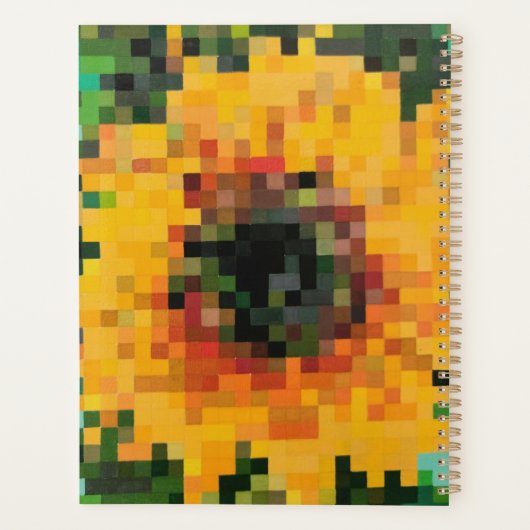 Bright sunflower planner (Dos)
