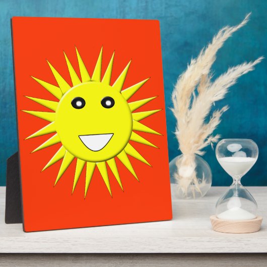 Bright Sunshine Plaque Fotoplaat (Zijkant)