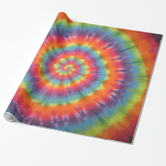 Bright Swirl Tie Dye Wrapping Paper Cadeaupapier