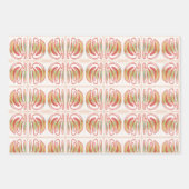 BRIGHT SWIRLY WRAPPING PAPER REDS en MINT (Voorkant 2)