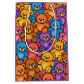 Bright Teddy Bears Gift Bag Medium Cadeauzakje (Voorkant)