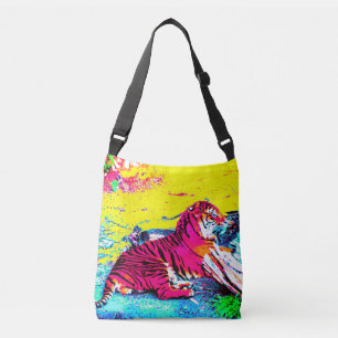 Bright Tiger Crossbody Tas