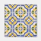 Bright tile pattern, Portugal Magneet (Voorkant)