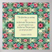 Bright Tropics Blessing Poster (Voorkant)