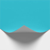 Bright Turquoise Cadeaupapier (Hoek)