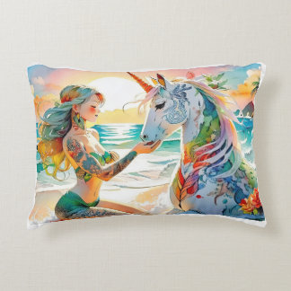 Bright Unicorn Design Coussin