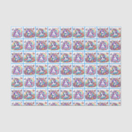 Bright Unicorn tissue paper Tissuepapier