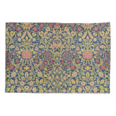 Bright Violet en Columbine (door William Morris) Kussensloop (Achterkant-Links)