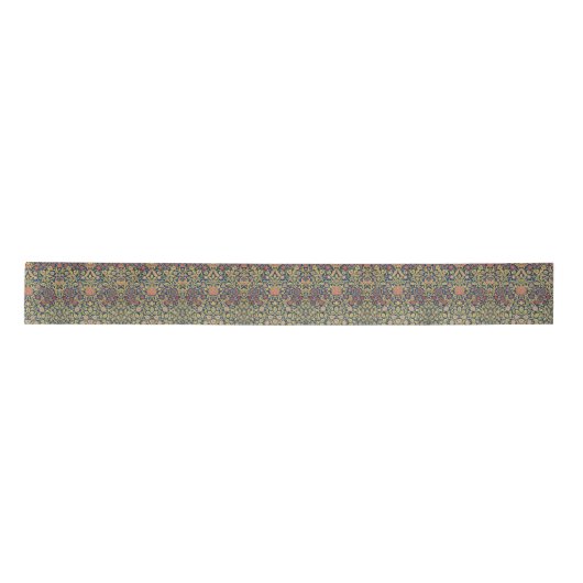 Bright Violet en Columbine (door William Morris) Lint (Voorkant)