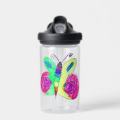 Bright vlinder waterfles (Voorkant)