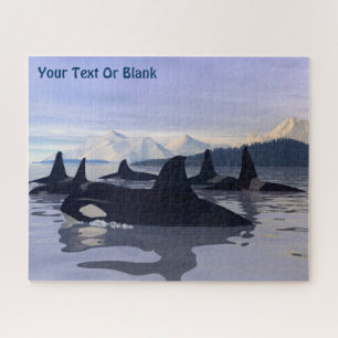 Bright Water Orca Legpuzzel