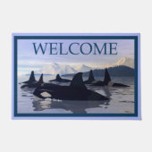 Bright Water Orca - Welkom Deurmat (Voorkant)