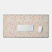 Bright Wildflowers Bureaumat (Keyboard & Muis)