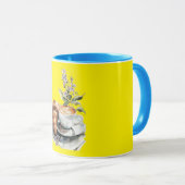 Bright Yellow Coffee Mug (Devant droit)