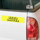 Bright Yellow New - NEWB - Driver Bumpersticker (Op Truck)