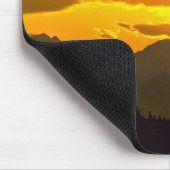 Bright Yellow Sky Muismat (Hoek)