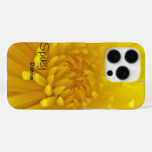 Bright Yellow Spiky Dahlia close-up foto Case-Mate iPhone Case (Achterkant (horizontaal))
