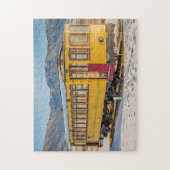 Bright Yellow Trolley Legpuzzel (Verticaal)