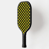 Bright Yellow with Black Dot Style Pickleball Paddle (Links)
