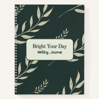 "Bright Your Day" Spiraalschriftboek Notitieboek