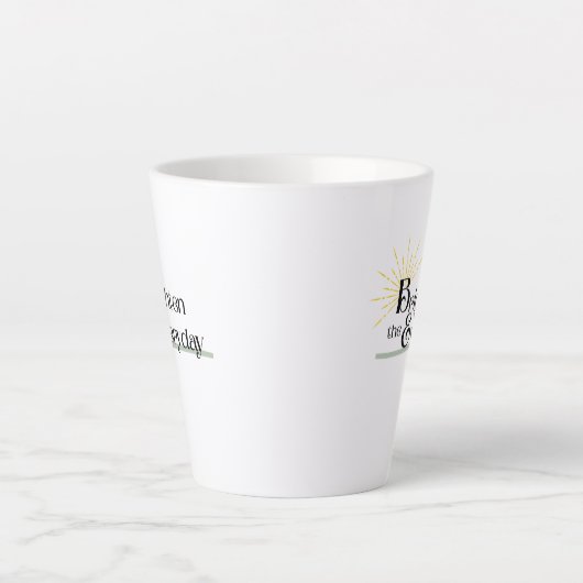 Brighten the Everyday Latte Mok (Voorkant)