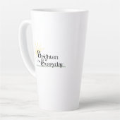 Brighten the Everyday Latte Mug (Angle gauche)