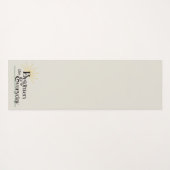 Brighten the Everyday Mindful Calming Minimalist Yogamat (Achterkant (horizontaal))