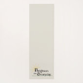 Brighten the Everyday Mindful Calming Minimalist Yogamat (Achterkant)
